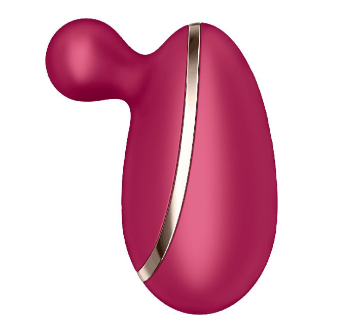 Вібратор для зовнішньої стимуляції Satisfyer Spot On 1 Berry, гнучкий відросток