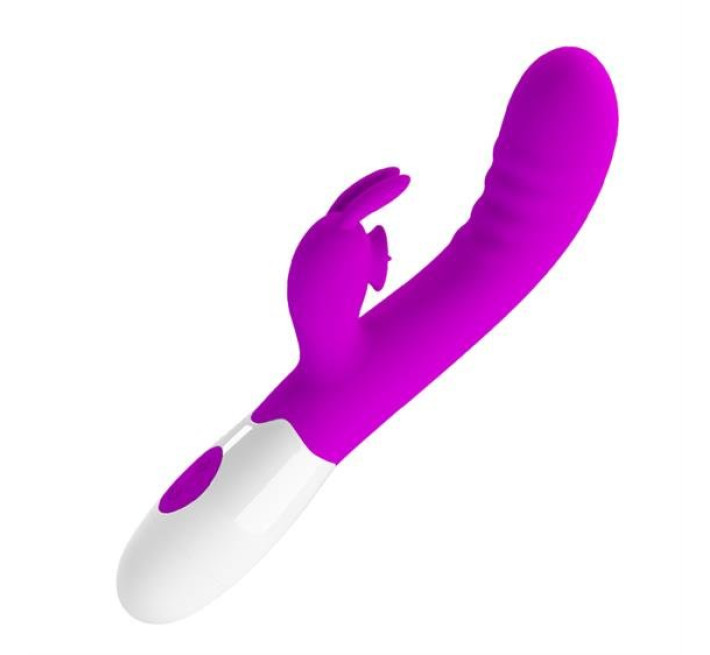 Вібратор Pretty Love Serberus Licking Vibrator Purple