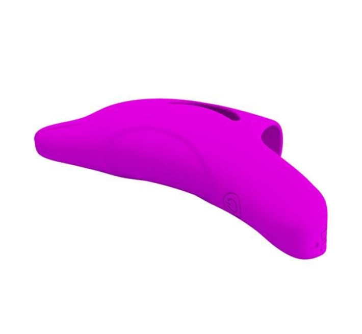 Вібронасадка на палець Pretty Love Delphini Fingering Vibrator Purple
