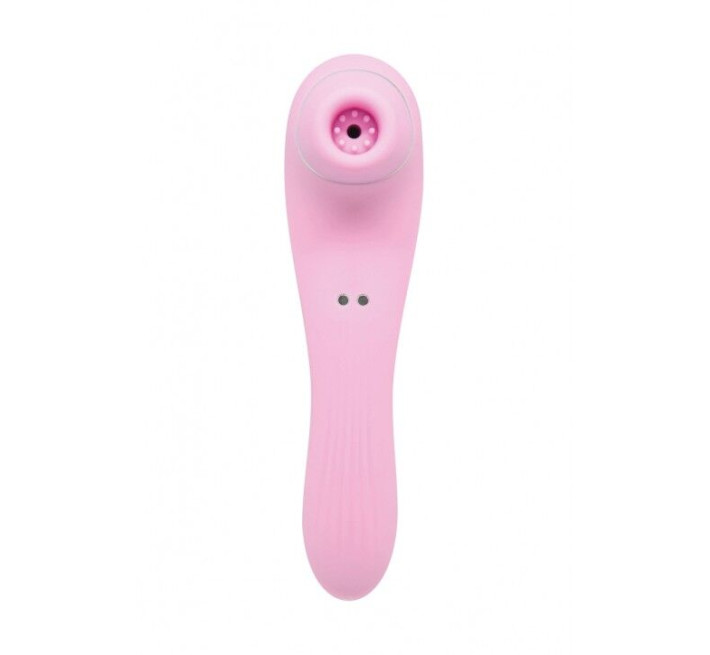 Вакуумный стимулятор с вибрацией Wooomy Smoooch Clitoral Suction & Vibration Pink