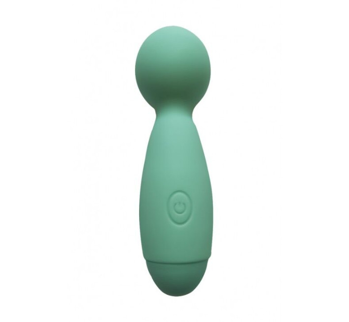 Минивибромассажер Wooomy Smally Mini Wand Turquoise