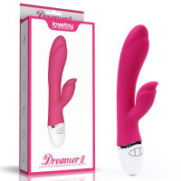 Вібратор LoveToy Dreamer II Vibrator Rose Red