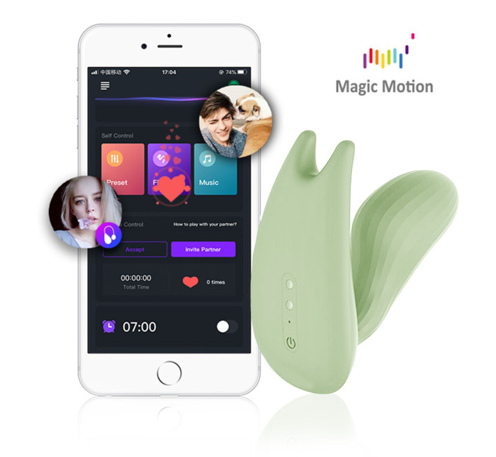 Смарт-вибратор Magic Motion Umi Green