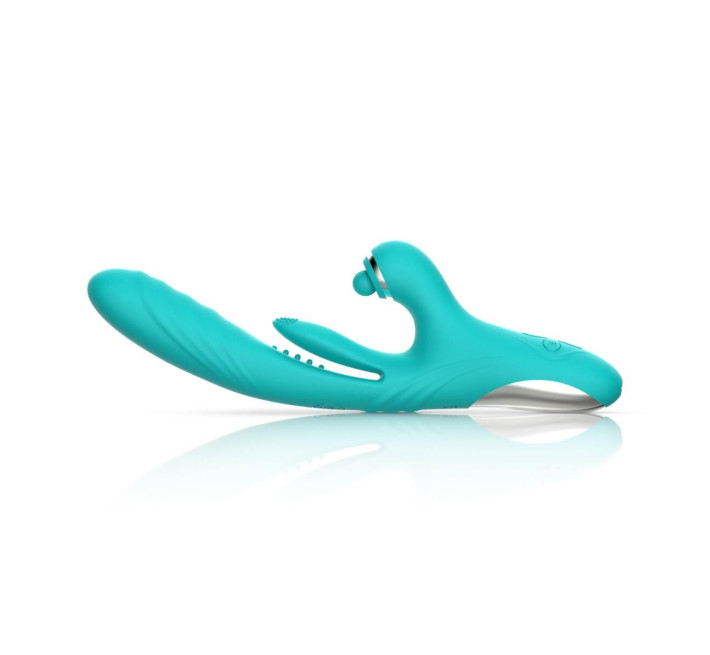Вібратор-кролик Good Vibes Only - Lisa Thrusting Rabbit Vibrator with G-Spot Stimulator