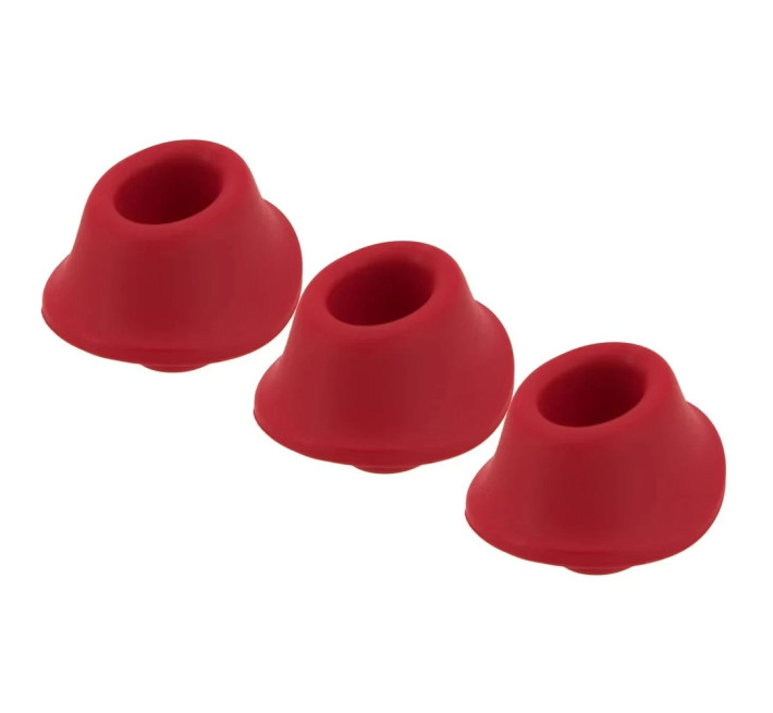 Змінні насадки Womanizer Premium, Classic, Liberty, Starlet - M, Малинові, 3 шт