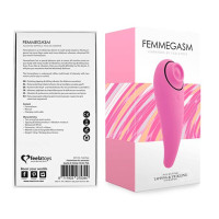 Пульсатор для клітора плюс вібратор FeelzToys FemmeGasm Tapping & Tickling Vibrator Рожевий Пульсатор для клітора плюс вібратор FeelzToys FemmeGasm Tapping & Tickling Vibrator Рожевий