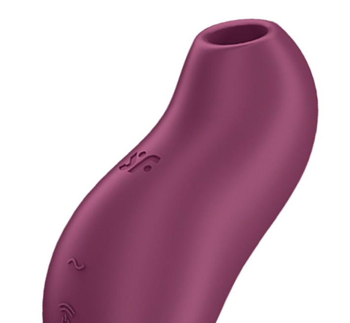 Вакуумний кліторальний стимулятор з вібрацією Satisfyer Pocket Pro 1 Purple