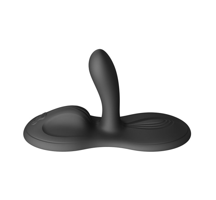 Sit-on-top смарт-вибратор Zalo – Flora Smart Vibrating Pad Obsidian Black, 9 моторов