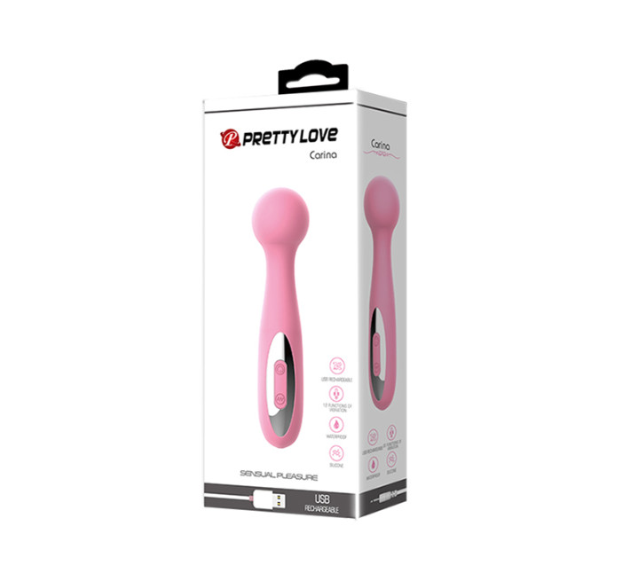 Вібромасажер Pretty Love Carina Massager Light Pink