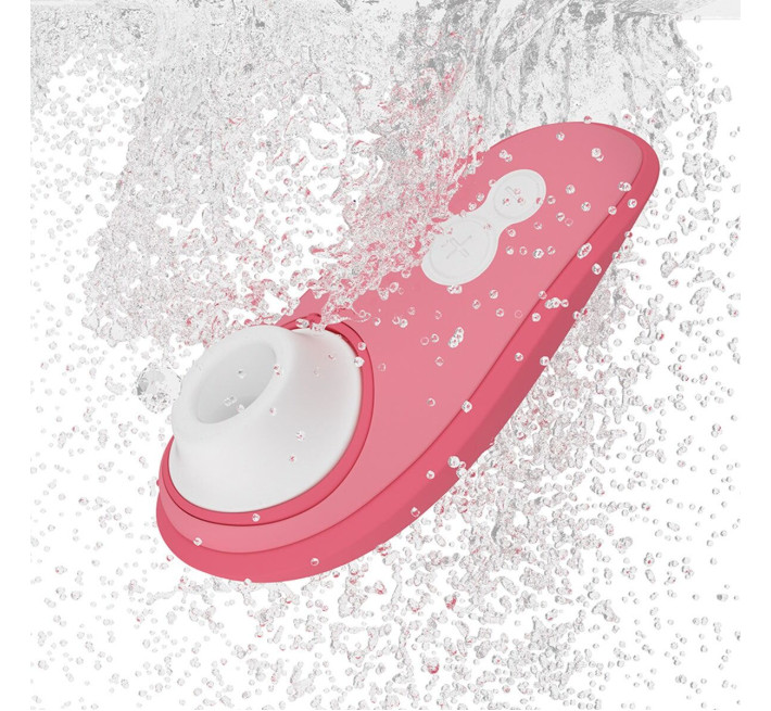 Вакуумний кліторальний стимулятор Womanizer Liberty 2 Vibrant Rose, 8 режимів, магнітна кришечка