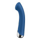 Вібратор з ротацією Satisfyer Spinning G-Spot 1 Blue, плоский майданчик для стимуляції точки G