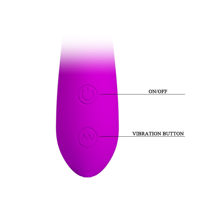 Вібратор Pretty Love Nigel Фіолетовий