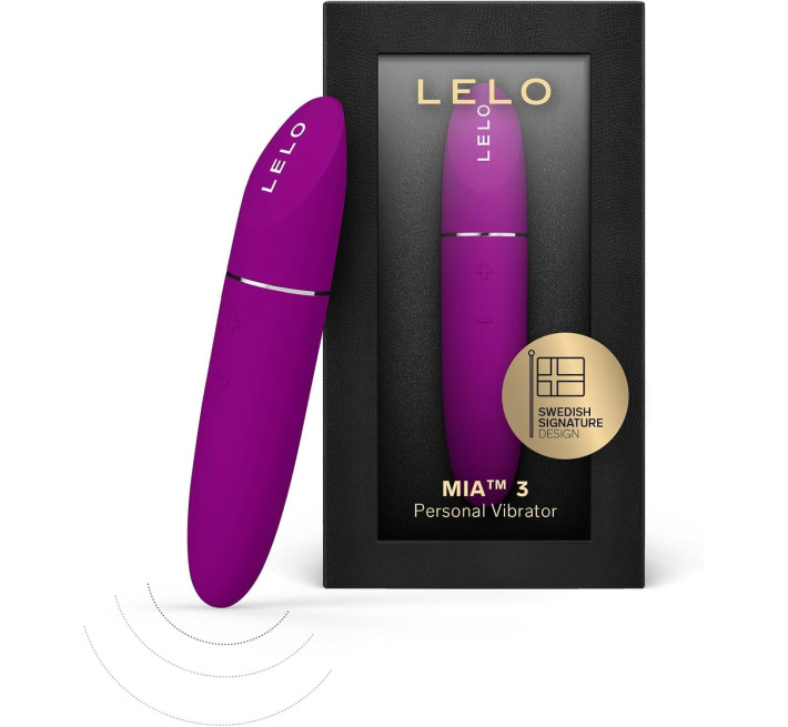 Шикарна віброкуля LELO Mia 3 Deep Rose