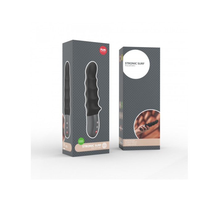 Вибратор-пульсатор Fun Factory Stronic Surf Черный