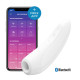 Вакуумный клиторальный стимулятор Satisfyer Curvy 1+ Белый