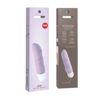 Минивибратор Fun Factory JAM, сиреневый, подходит для клитора, рельефный.
