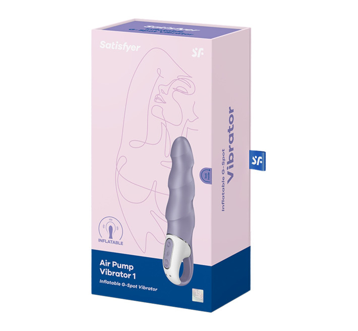 Вібратор надувний Satisfyer Air Pump Vibrator 1