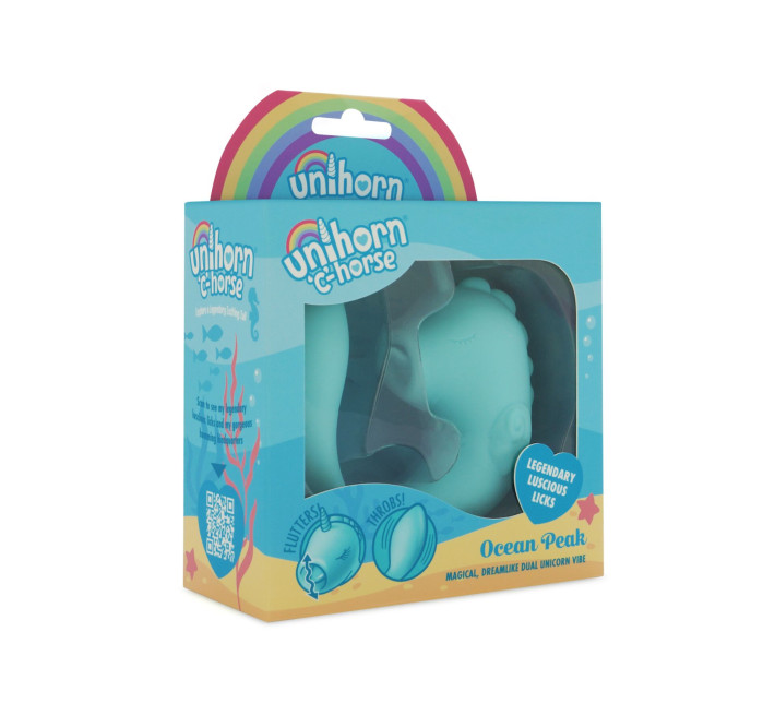 Вібратор-єдиноріжка Unihorn - C Horse - Ocean Peak, вагінально-кліторальна стимуляція