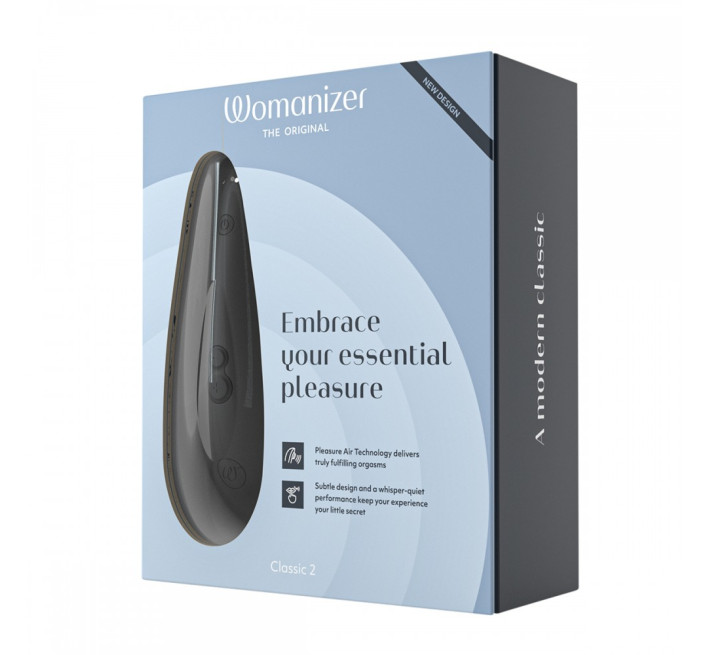 Вакуумный стимулятор клитора Womanizer Classic 2 Black