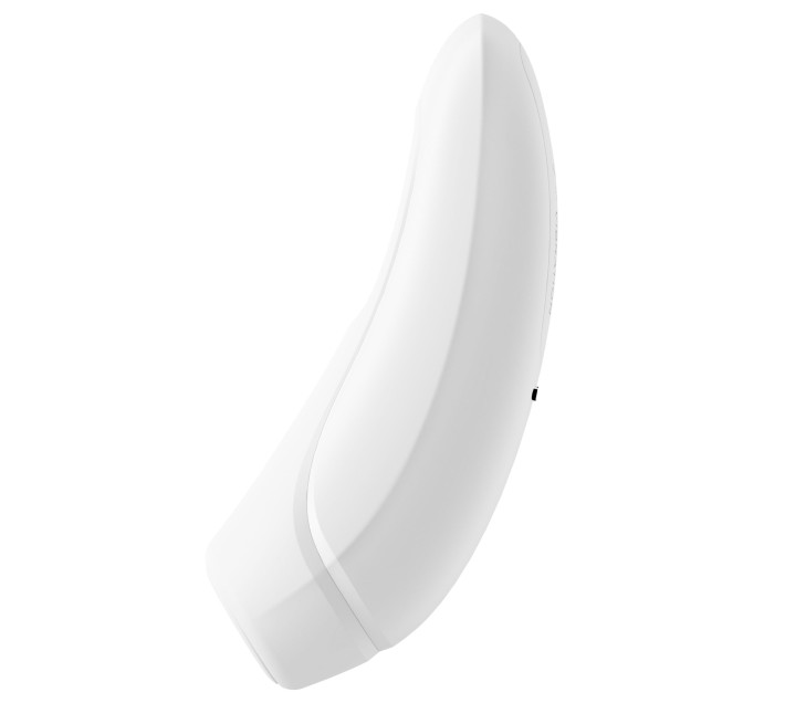 Вакуумный клиторальный стимулятор Satisfyer Curvy 1+ Белый