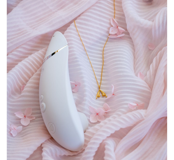 Вакуумний стимулятор клітора Womanizer Premium 2 Gray