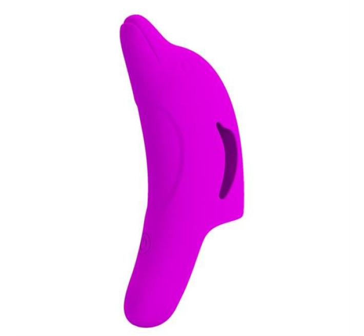 Вібронасадка на палець Pretty Love Delphini Fingering Vibrator Purple
