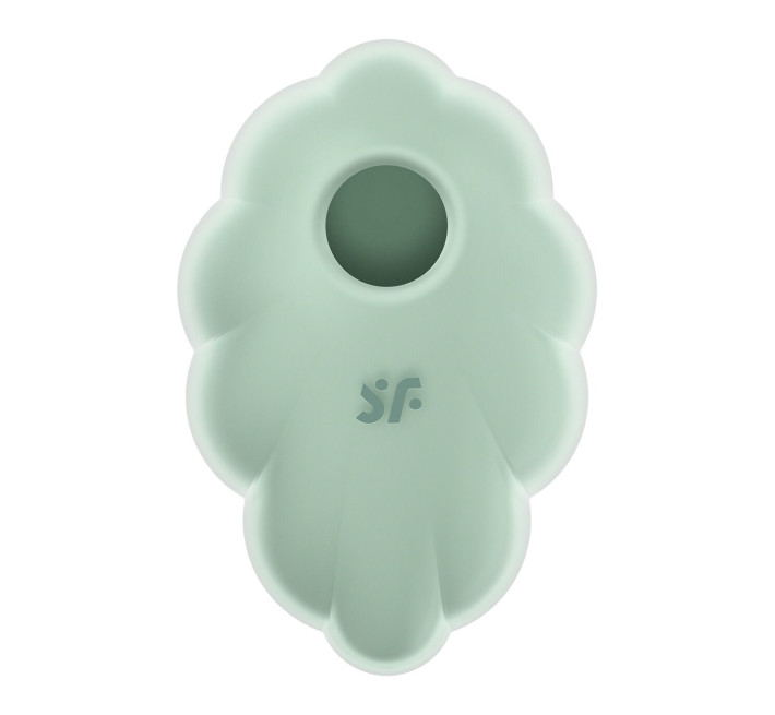 Вакуумный стимулятор с вибрацией Satisfyer Cloud Dancer Mint