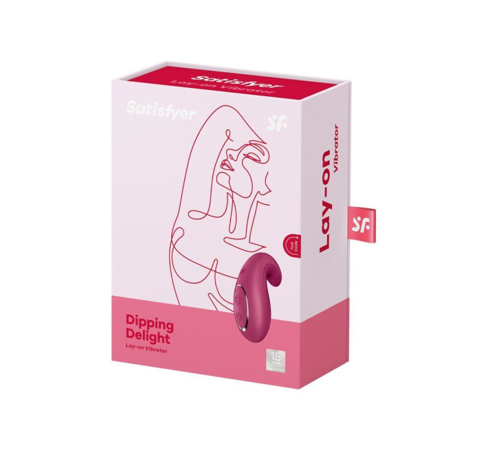Вібратор Satisfyer Dipping Delight Berry