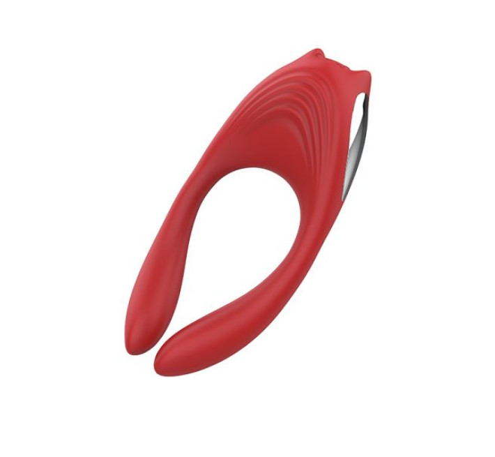 Вибромассажер для пар Dreamtoys Revolution Eros Красный