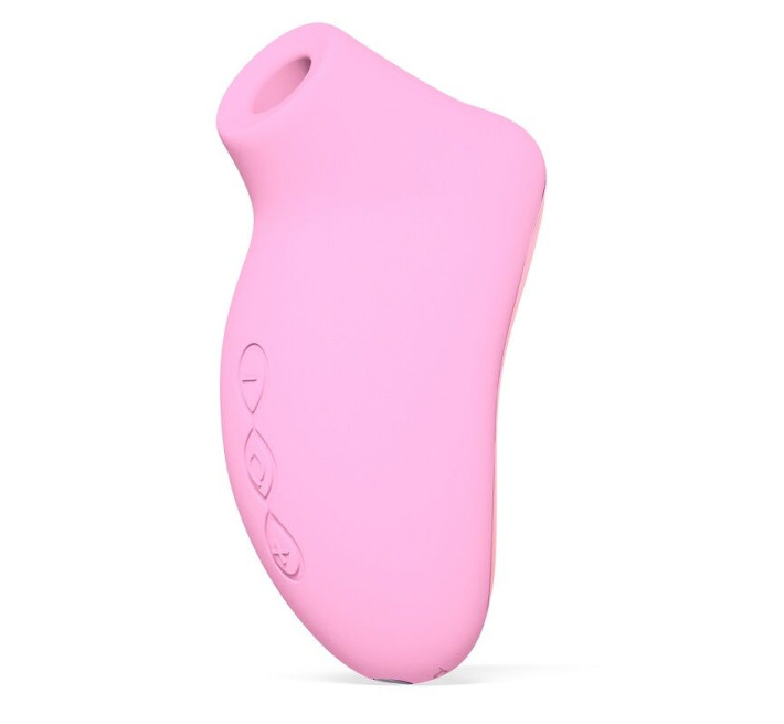 Звуковой стимулятор клитора LELO SONA 2 Travel Pink, тревел-версия, 12 режимов