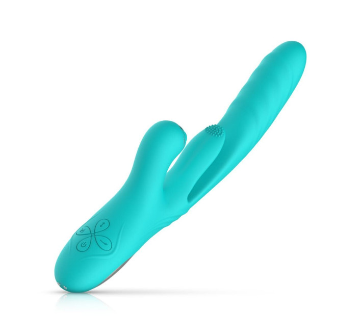 Вібратор-кролик Good Vibes Only - Lisa Thrusting Rabbit Vibrator with G-Spot Stimulator