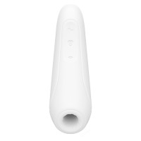 Вакуумний кліторальний стимулятор Satisfyer Curvy 1+ Білий