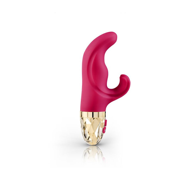 Вібратор-кролик Mystim Hop Hop Bob Fuchsia, потужний мотор, 8 режимів