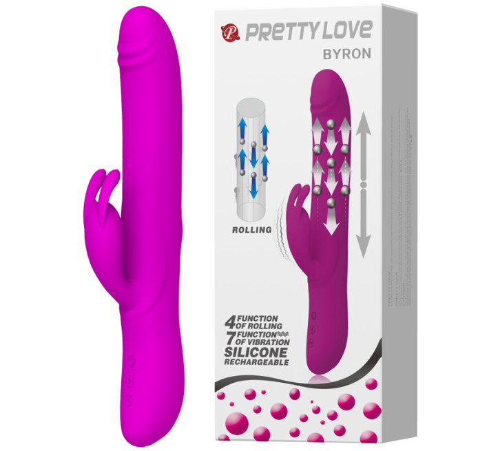 Вібратор Pretty Love Byron Фіолетовий