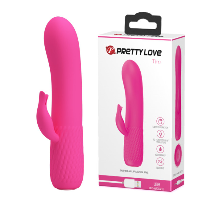 Вибратор Pretty Love Tim Розовый