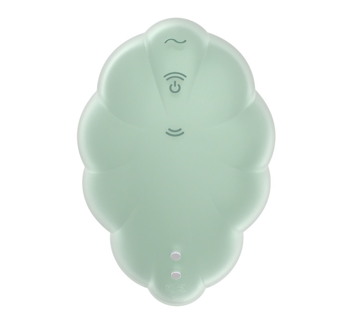 Вакуумный стимулятор с вибрацией Satisfyer Cloud Dancer Mint