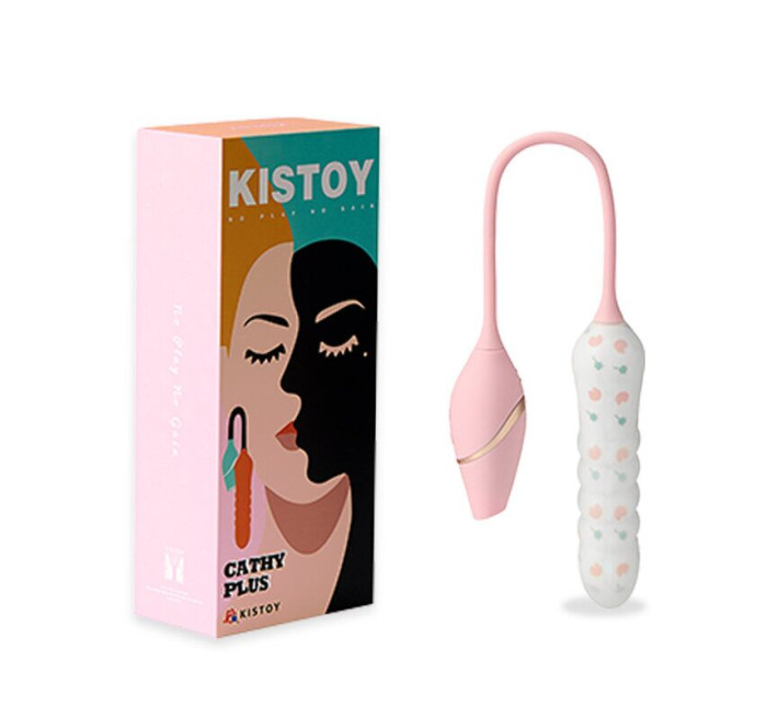 Пульсатор з вакуумним стимулятором KISTOY Cathy Plus на гнучкій зчіпці