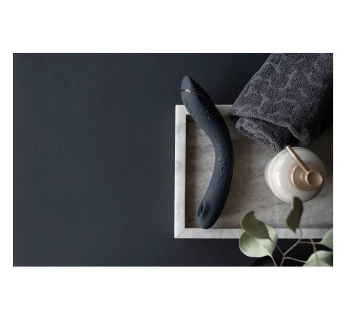 Вібратор для точки G c вакуумною стимуляцією Womanizer OG Slate