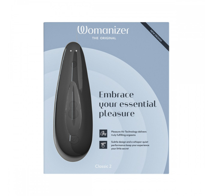 Вакуумный стимулятор клитора Womanizer Classic 2 Black