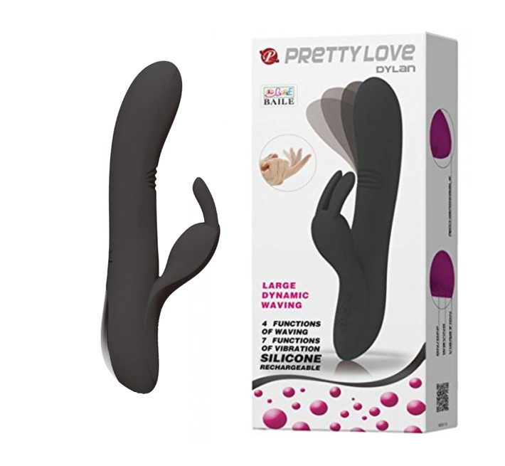 Вибратор Pretty Love Dylan Черный