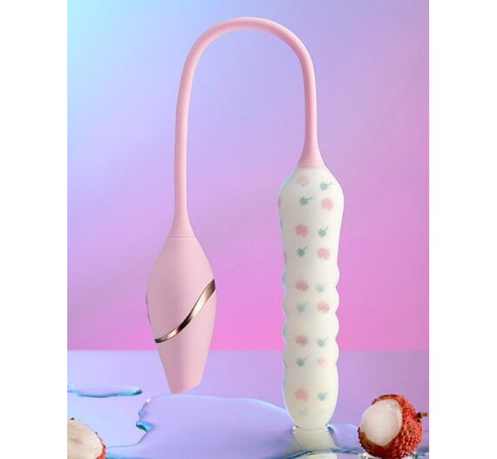 Пульсатор з вакуумним стимулятором KISTOY Cathy Plus на гнучкій зчіпці