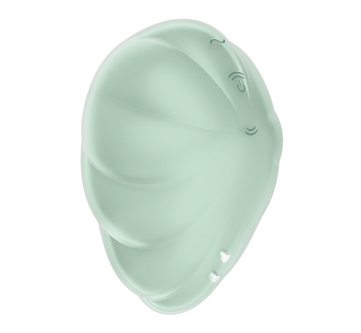 Вакуумный стимулятор с вибрацией Satisfyer Cloud Dancer Mint