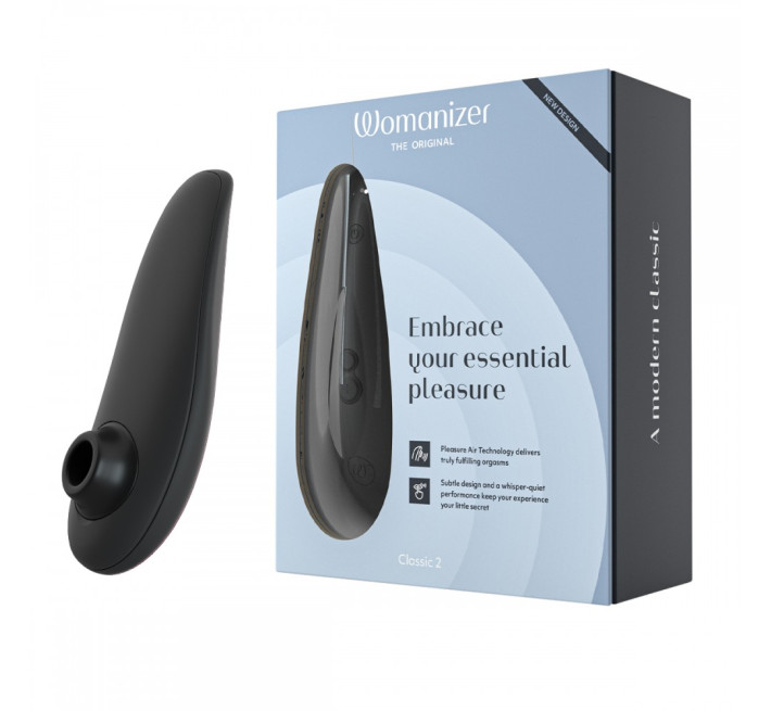 Вакуумный стимулятор клитора Womanizer Classic 2 Black