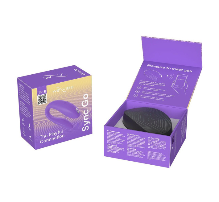 Смарт-вібратор для пар We-Vibe Sync GO Light Purple