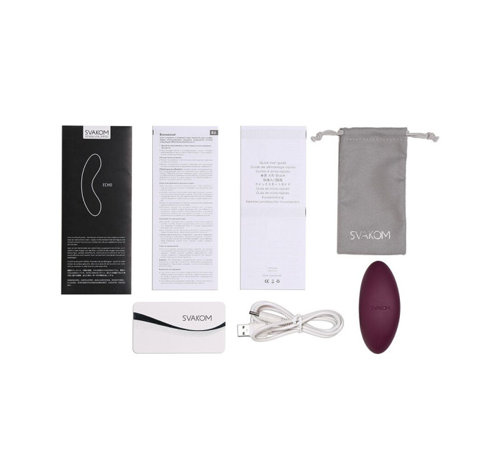 Вибратор Svakom Echo Violet