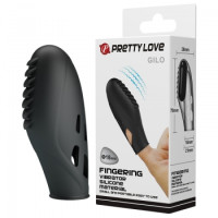 Насадка на палець Pretty Love Gilo Finger Vibrator Black