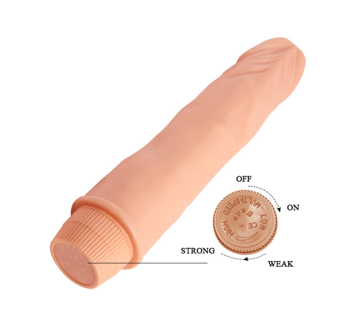 Вібратор LyBaile Barbara Dwarf Flesh, 21,5 см