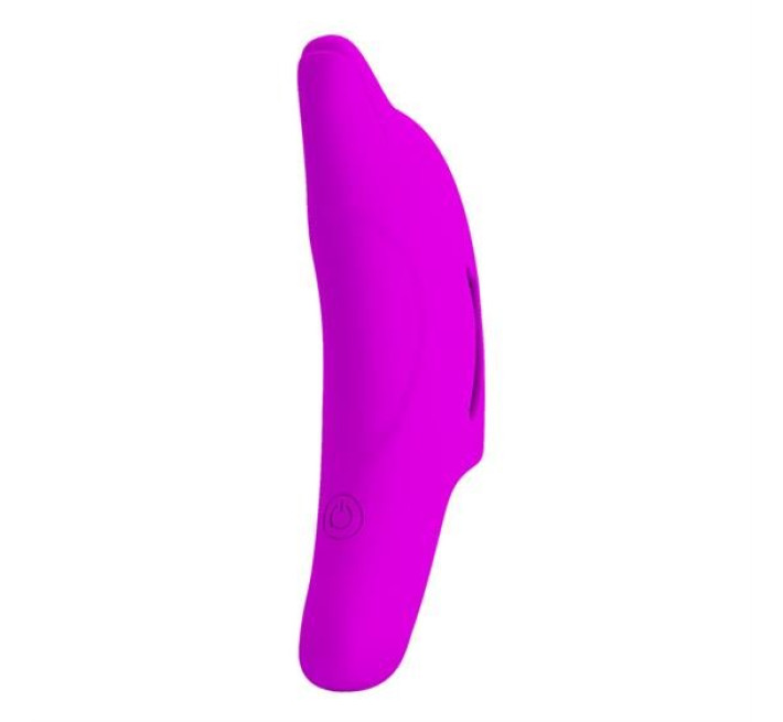 Вібронасадка на палець Pretty Love Delphini Fingering Vibrator Purple