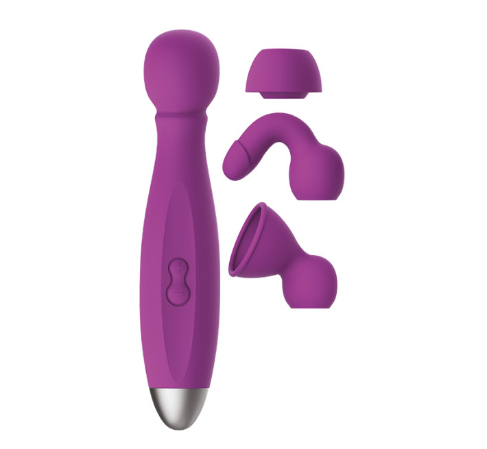 Вібромасажер Dreamtoys Queenpin Фіолетовий