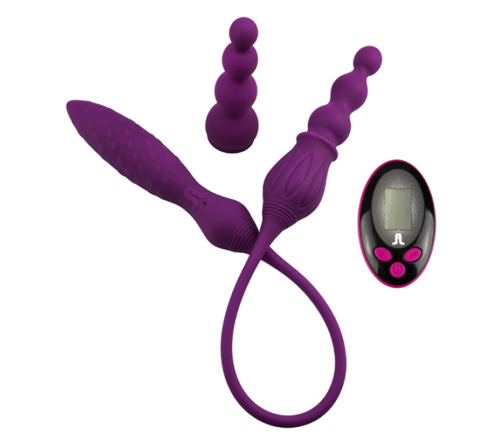 Вібратор для двох Adrien Lastic AD-2X з пультом LRS